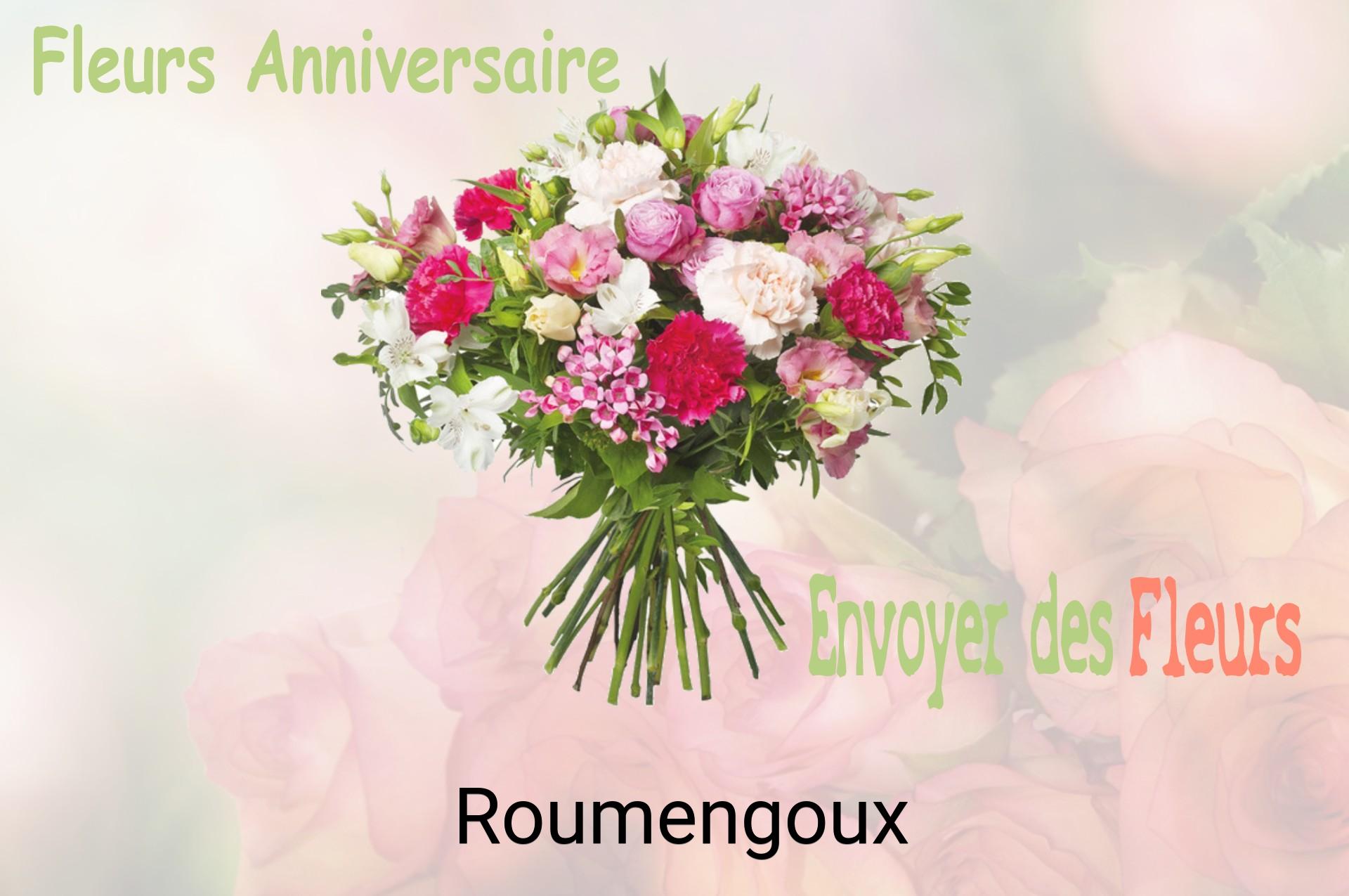 Bouquet de fleurs d’anniversaire livré à Roumengoux