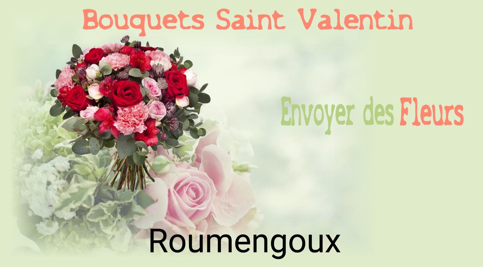 Roses de Saint-Valentin livrées à Roumengoux